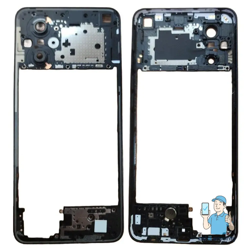 Middle Frame Ring Only for OnePlus Nord N20 5G Black